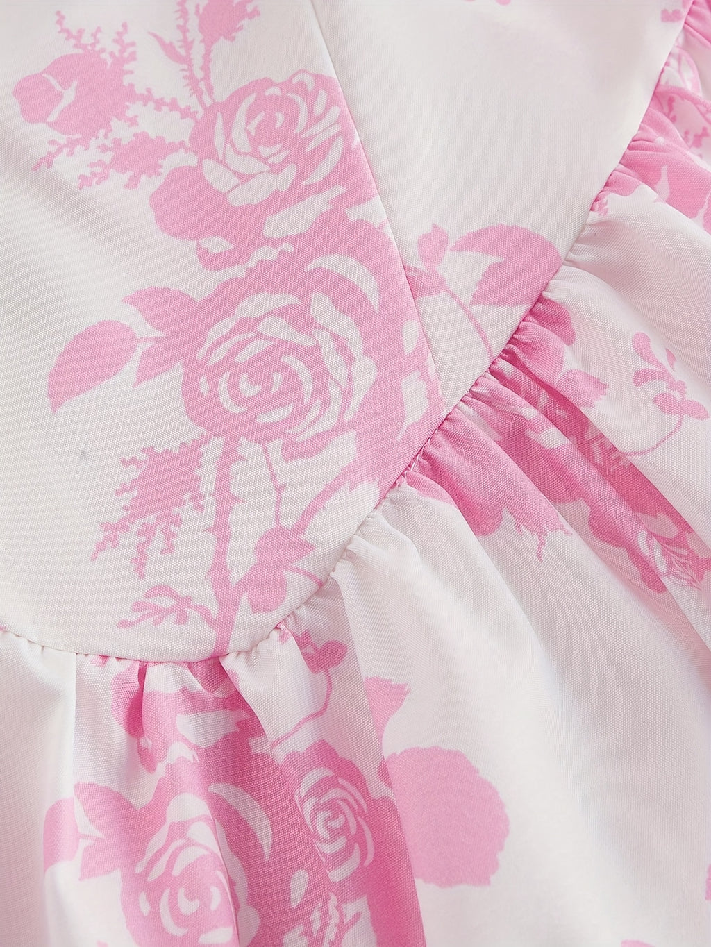 Elegant Floral Print Square Neck Dress for Women - Sleeveless A-Line Midi with Lace-Up Detail, Spring\u002FSummer\u002FFall Fashion, White with Blue Floral Patterns, Floral Dress