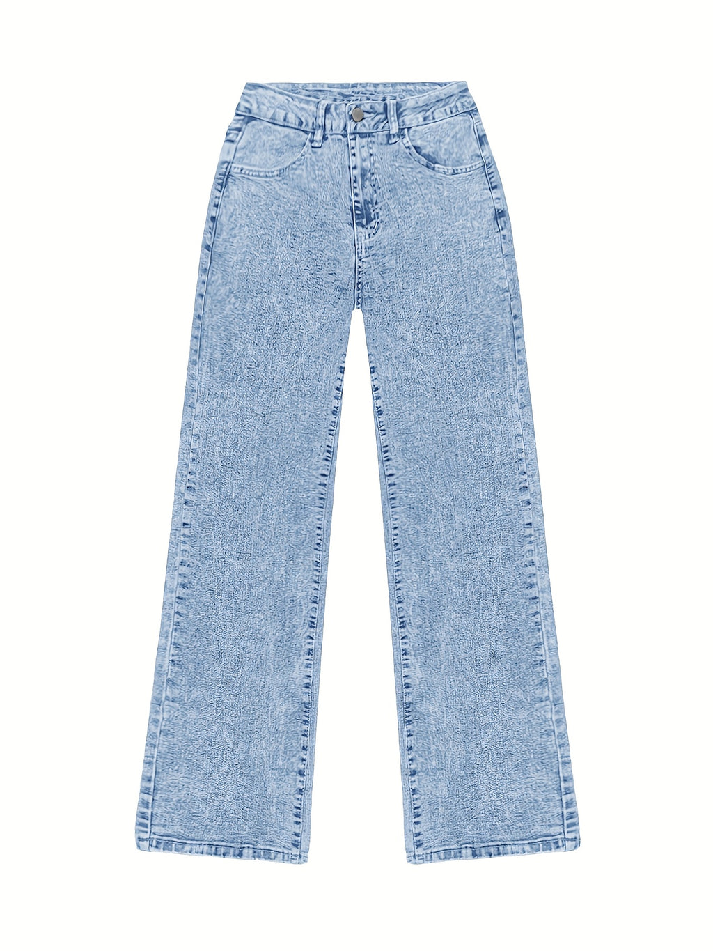 Women's fashion comfortable high-stretch slim straight jeans Snowflake Wash Jeans all seasons