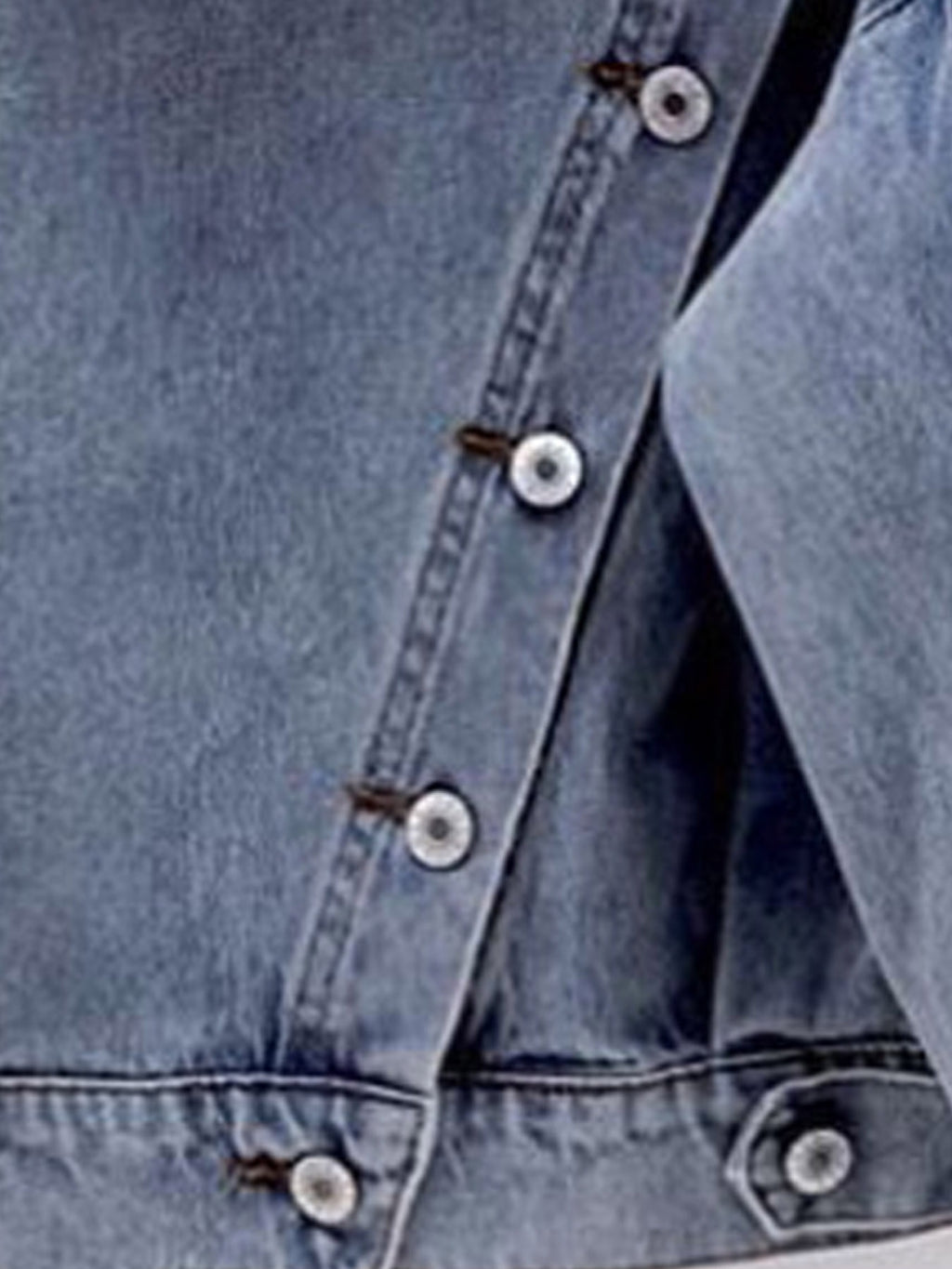 Women'S Casual Denim Jacket with \