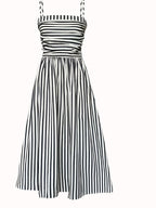 Women'S Vacation Striped Printed Dress