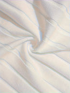 Middle East Special Solid Color Ribbed Vest 4pcs Set, Elegant Stand-up Collar Sleeveless Navel Top