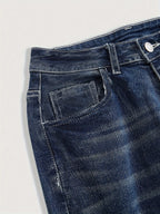 2024 Women's Hand-Embroidered Rhinestone Back Pocket Flared Jeans - Stretch Comfort Washed Denim, Elegant Machine-Washable All-Season Casual Pants, Comfortable Fashion, Fashionforward Design, Detailed Embroidery