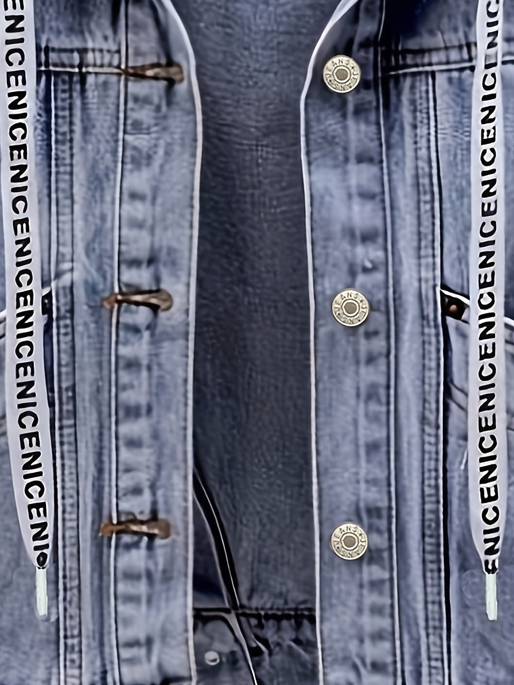 Women'S Casual Denim Jacket with \