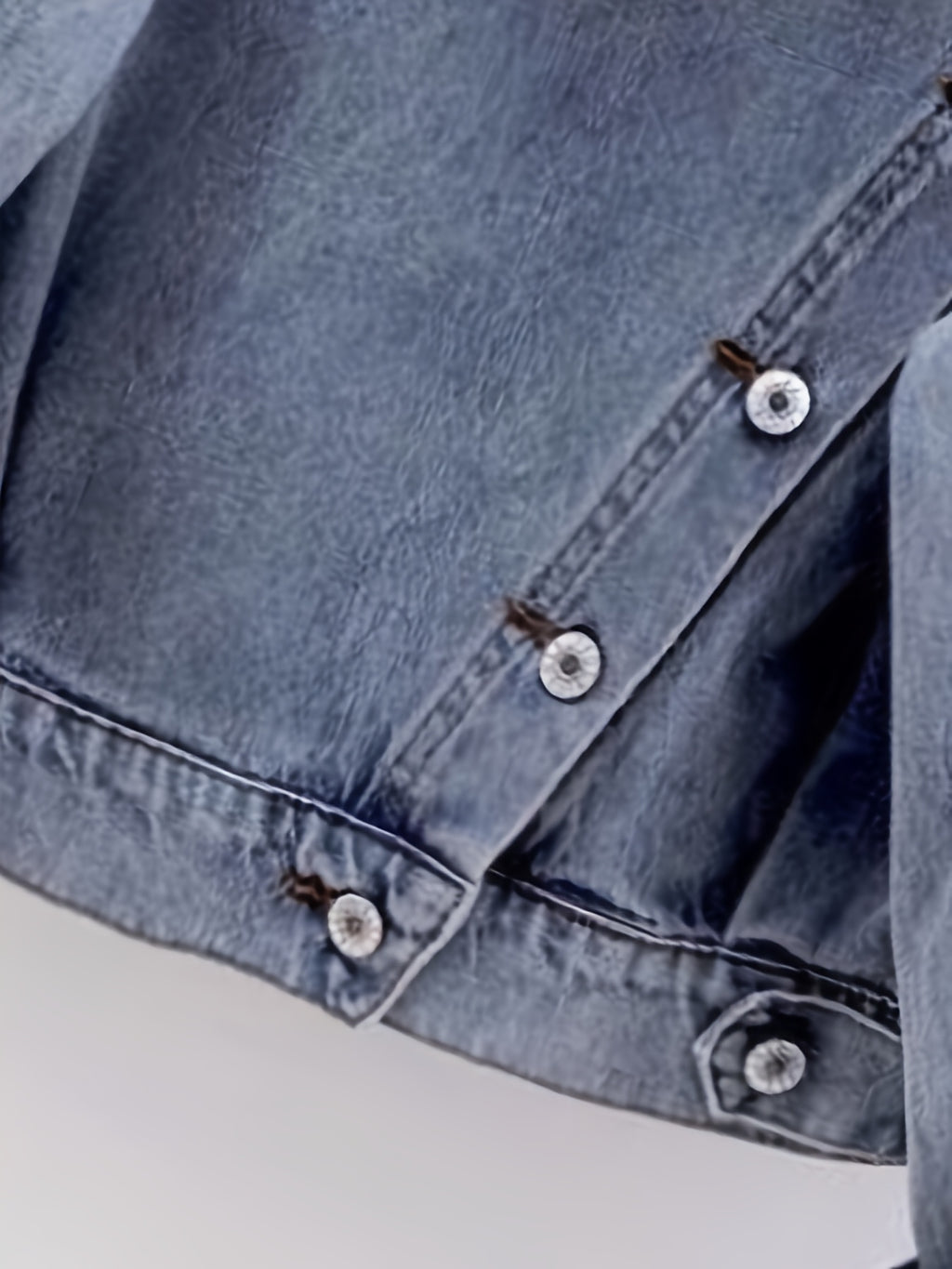 Women'S Casual Denim Jacket with \